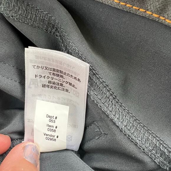 Eddie Bauer Men’s Ranier Stretch Pant Active Fit Size 32/34 Storm Color NWT - Picture 8 of 11